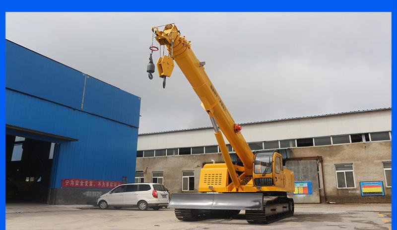 8噸履帶吊車實(shí)物大圖